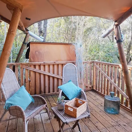 Glamping Serraiola Alta Luxury tent Frassine